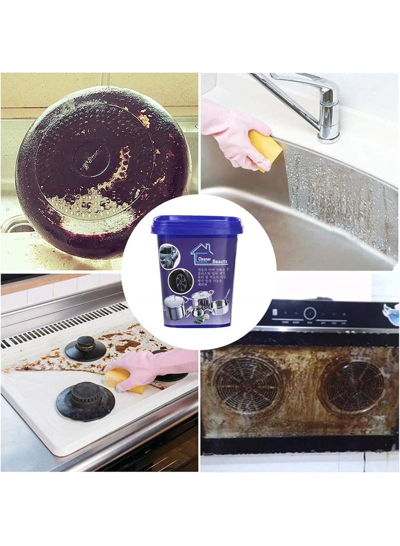 Powerful Stainless Steel Cookware Cleaning Paste Household Kitchen Cleaner Washing Pot Bottom Scale Strong Cream Detergent,Oven Cookware Cleaner - Image 4